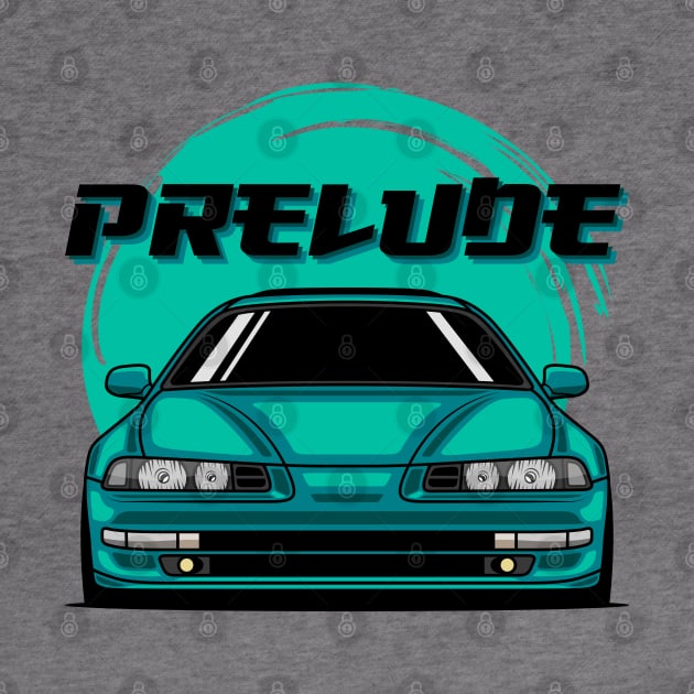 Teal Prelude MK4 Front by GoldenTuners